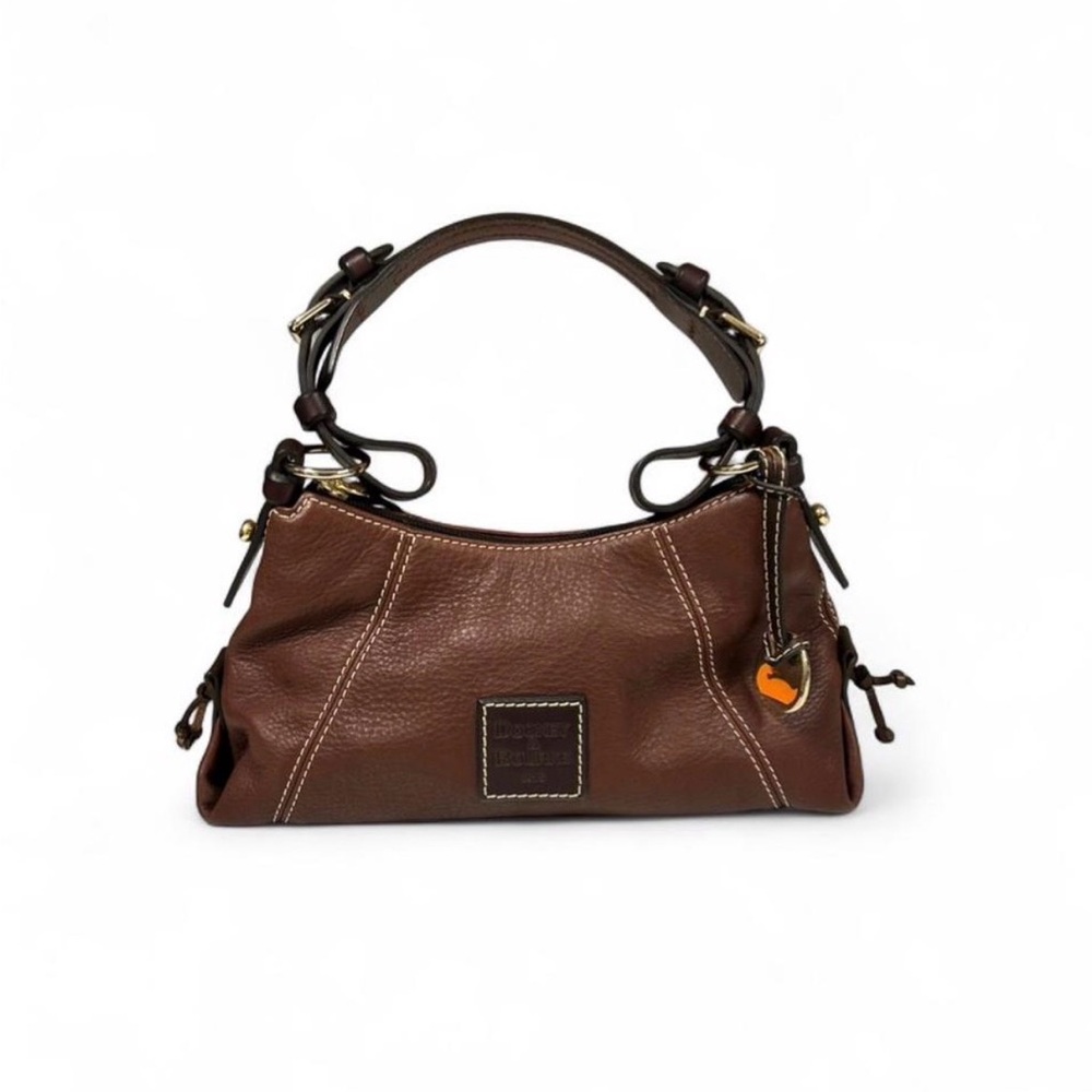 NWOT vintage Dooney & Burke Brown Leather Handbag